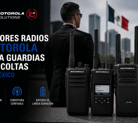 Motorola Radios para guardias y escoltas