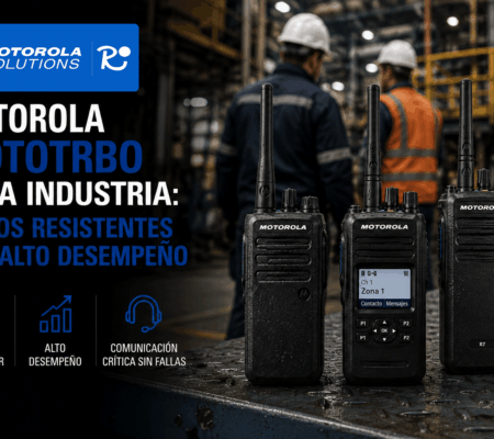 radios Motorola MOTOTRBO para industria